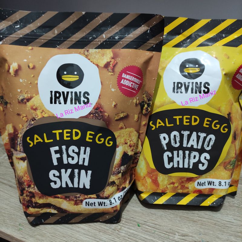 

Irvins Salted Egg Fish Skin Potato Chips