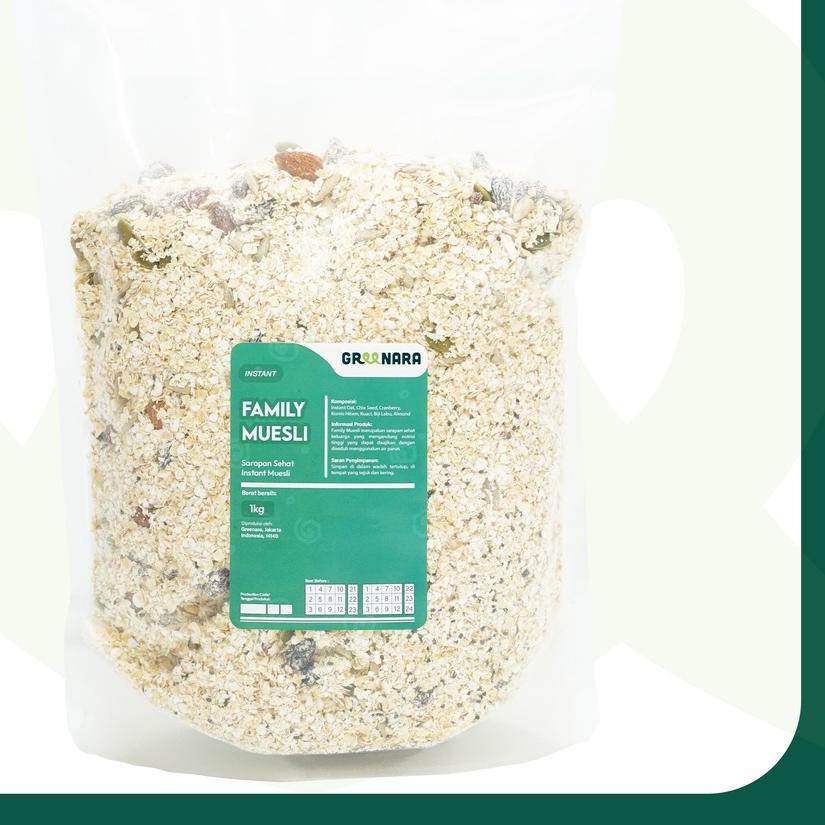 

✾ INSTANT Family Muesli 1Kg ♪