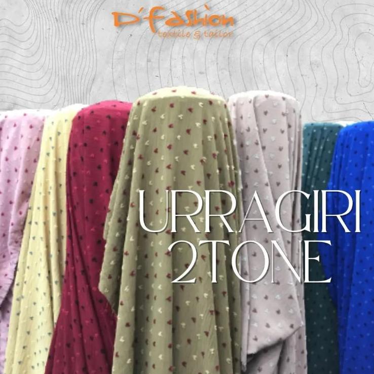 Produk Oke Kain Uragiri Airflow 2 Tone Love (0,5M) D'Fashion