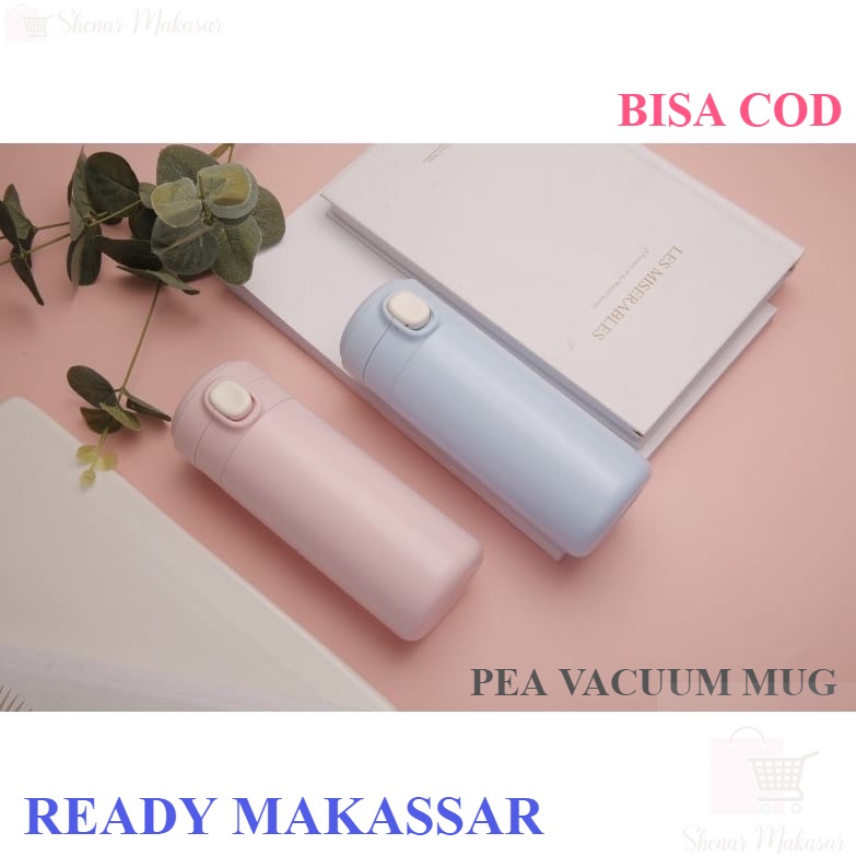 PEA VACUUM MUG & CAKA COFFEE CUP CAFESTYLE TRAVEL MUG Termos Kopi ORIGINAL AWET PANASNYA / Travel Mu
