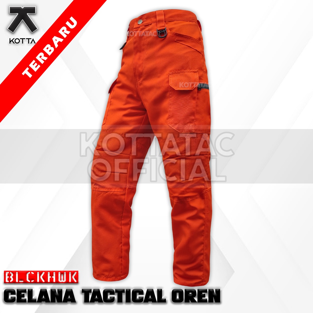 CELANA TACTICAL OUTDOOR ORANYE ORANGE OREN BPBD BASARNAS TIM SAR LAPANGAN