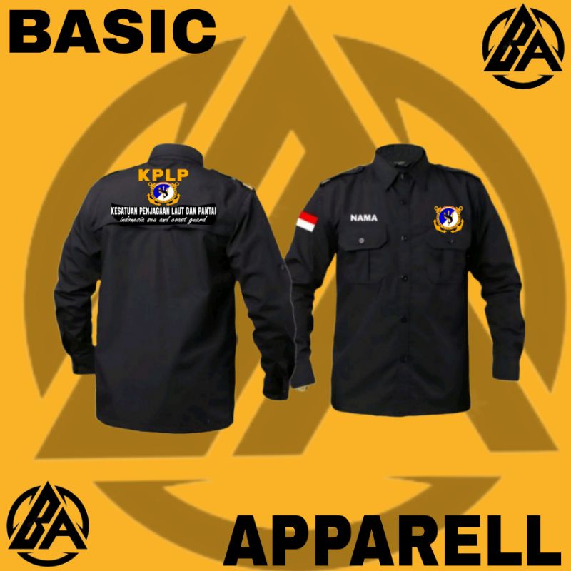 KEMEJA PDL PRIA/WANITA KPLP TERBBARU/KEMEJA COAST GUARD V.2