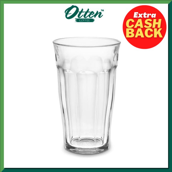 Duralex - Picardie Tumbler 500ml | Glass Coffee Cup / Mug Cangkir Gelas Kaca Latte Espresso Piccolo