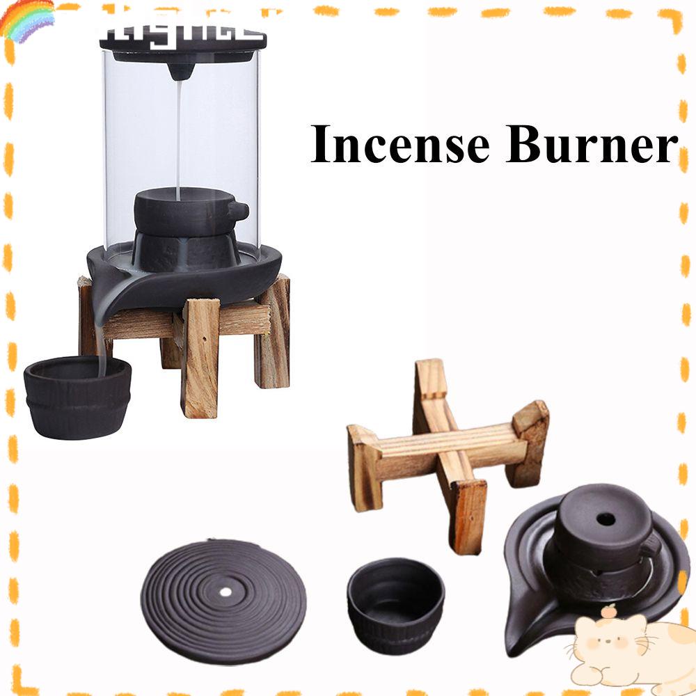 Solighter Incense Burner Meditasi Kreatif Dekorasi Rumah Tungku Aromaterapi