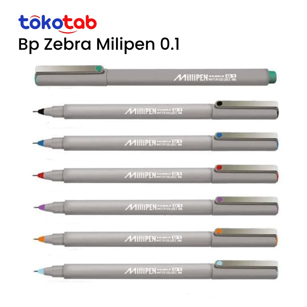 

Tokotab - Zebra Milipen Color 0.1mm
