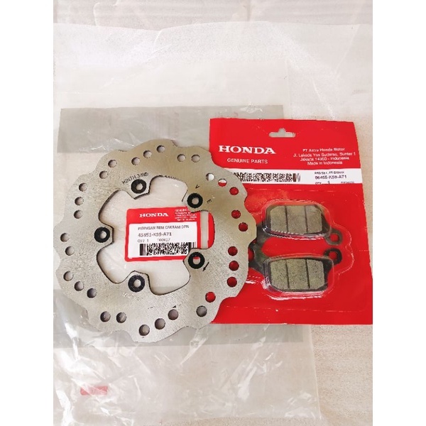 piringan cakram + Dispad depan piringan cakram vario cakram vario cakram vario 150 cakram depan vari