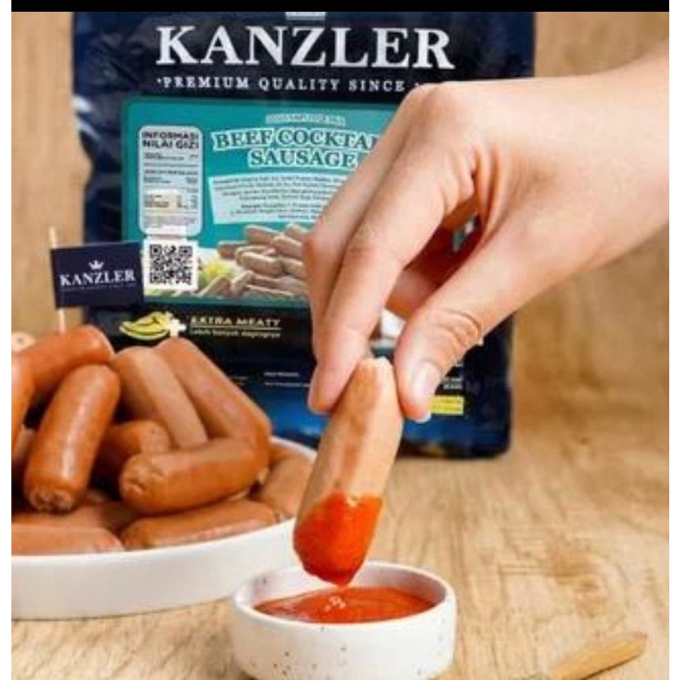 

sosis beefcoctail sausage kanzler 250g