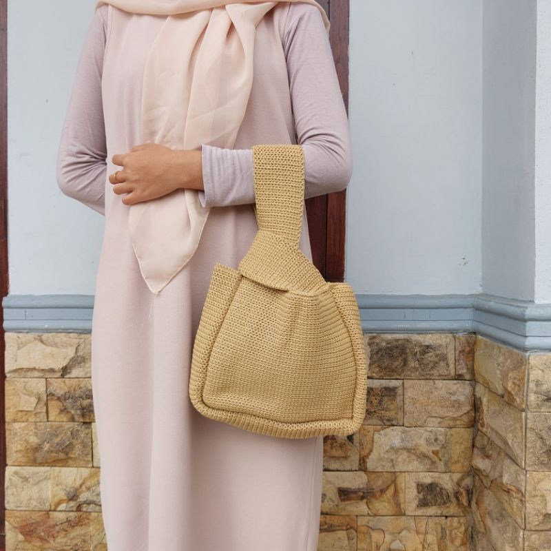 Knot Bag | Tas Rajut Pesta Kekinian