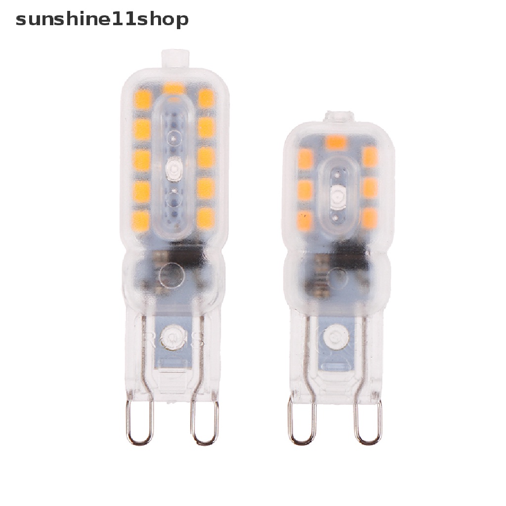 Sho Lampu Bohlam LED G9 Dimmable 3W 5W 110/220V Haen Lamps Lampu Kaca Transparan N