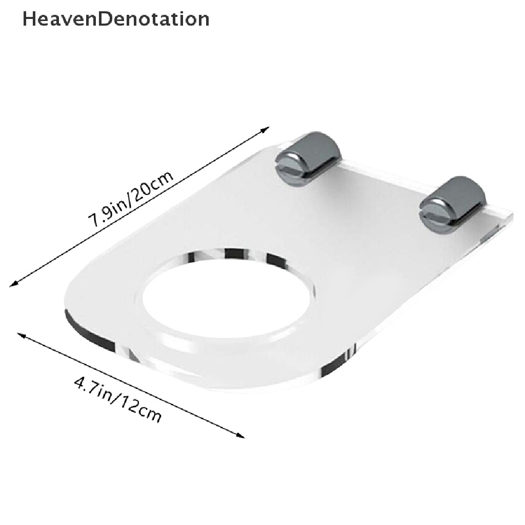 [HeavenDenotation] Stand Display Sepak Bola Akrilik Basket Penyangga Bola Dinding Menahan HDV