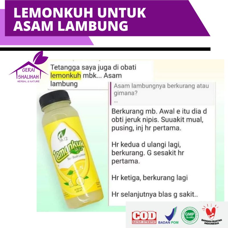 

Lemonkuh untuk penderita asam lambung Lemonkuh untuk masuk angin Sari lemon asli untuk turunkan berat badan Bpom