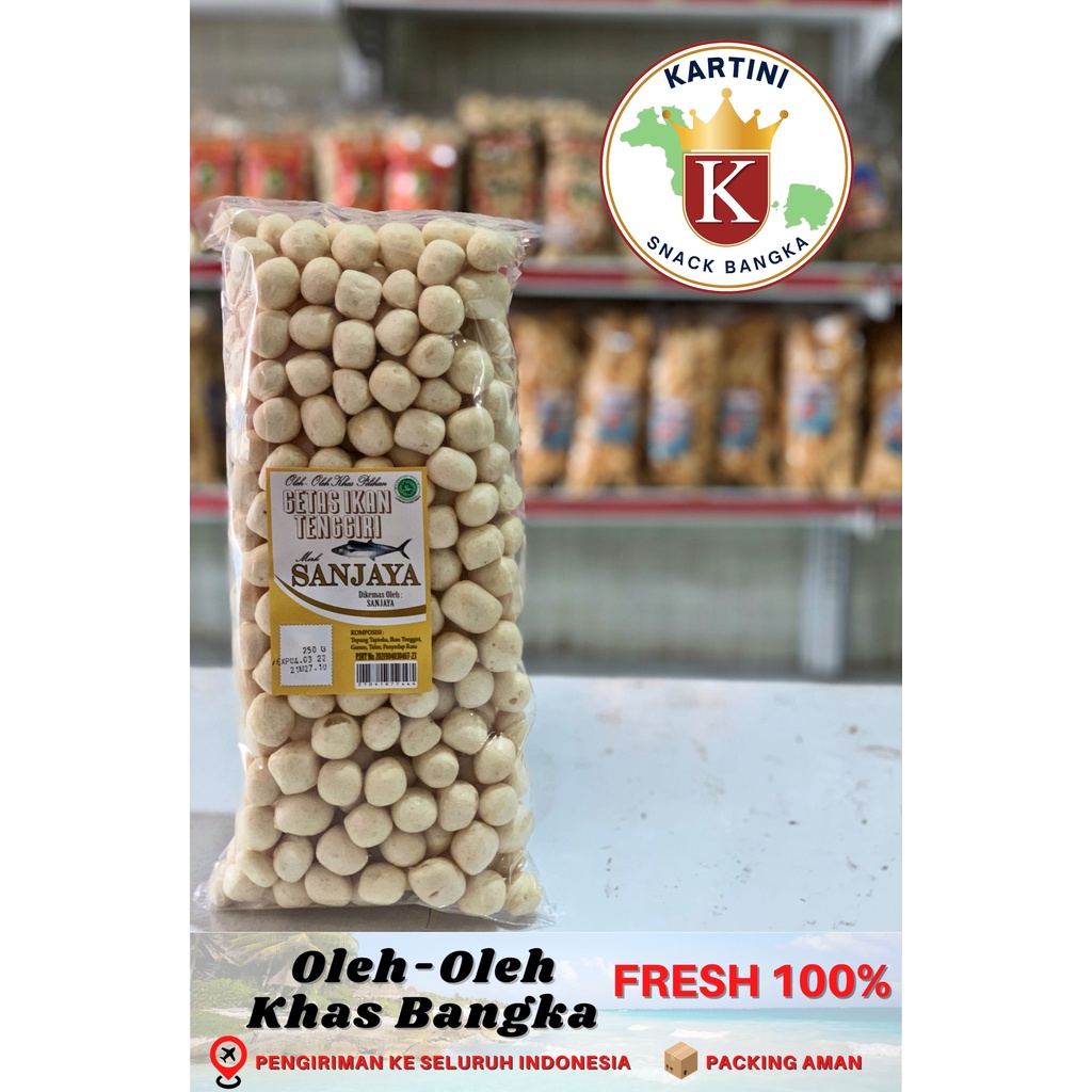 

Getas Ikan Sanjaya 250gr Khas Bangka