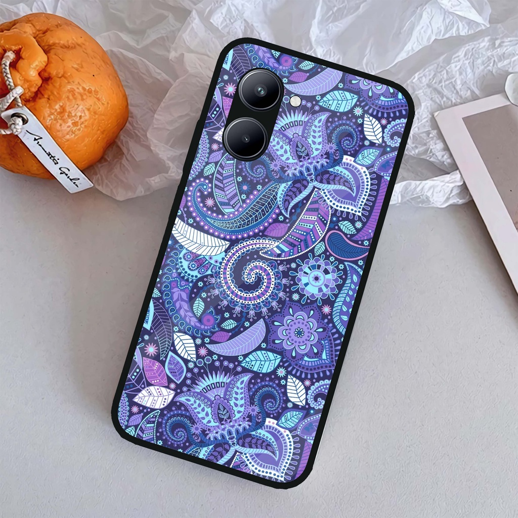 (MT44) Case Kilau Realme C33 | Casing Hp Realme | Pelindung Smartphone Seven Case