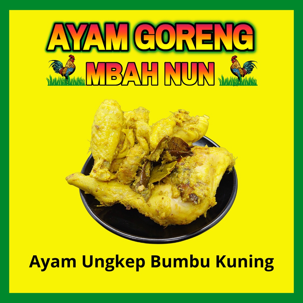 

Ayam Ungkep Bumbu Kuning 1 Ekor