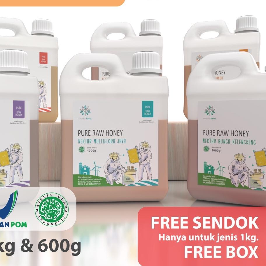 

✲ Asli Murni Tava Grade A Variant Nektar 100% Alami Pure Natural Raw Honey ➨