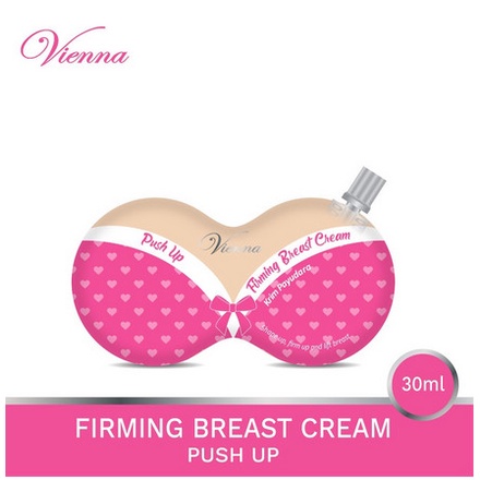 VIENNA FIRMING BREAST CREAM 30ML SACHET BPOM - KRIM PAYUDARA VIENNA - PUSH UP(PINK)