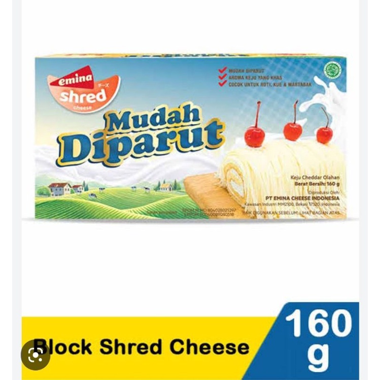 

EMINA CHEESE KEJU MUDAH DIPARUT 160GR