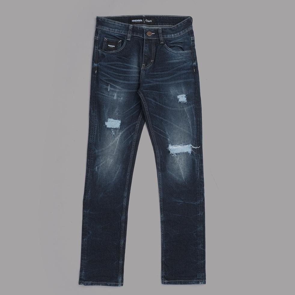 SALE ROCKMAKER CELANA JEANS PRIA THANOS RIPPED