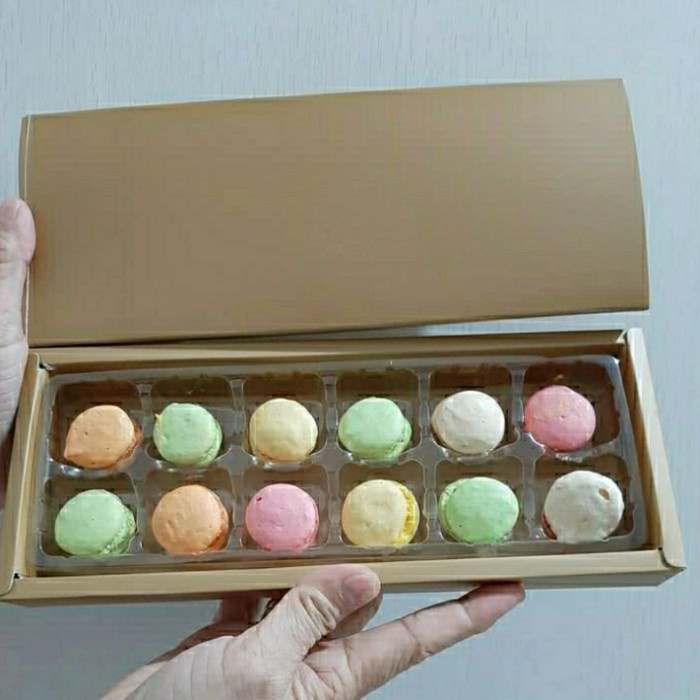 

(5 Pcs) Box Nastar Sekat 12 Packaging IdulFitri Hampers Lebaran Cookie - TANPA Pita+Tag