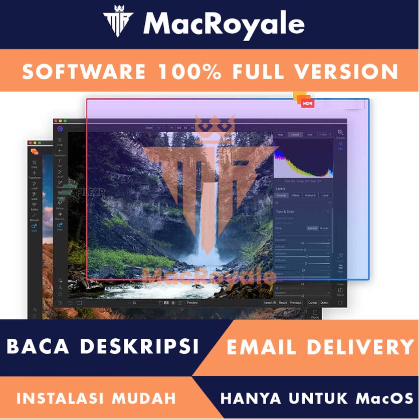 [MacOS] ON1 HDR Full Version Lifetime Full Garansi