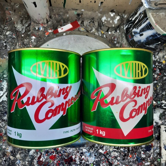 Anti Gores Rubbing Compound/Kompon/Compon Poles Mobil- Ivory