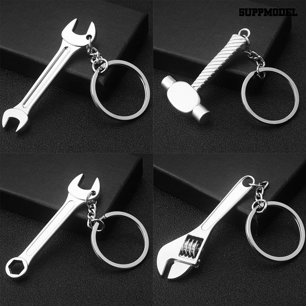 [SM] Kunci Pas Zinc Alloy Spanner Hand Tool Shaped Design Pendent Keyring Gantungan Kunci Hadiah