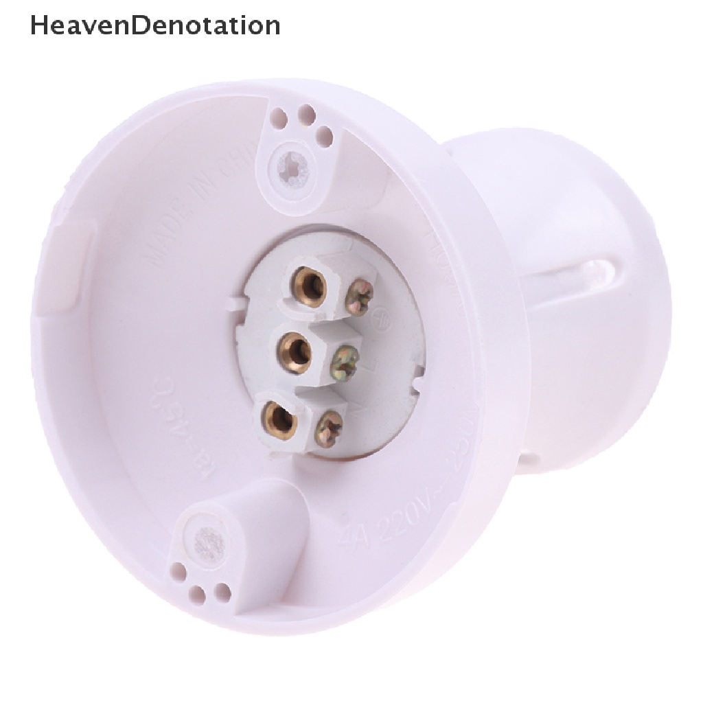 [HeavenDenotation] E27 Sekrup Lampu Plafon Kepala Led Lamp Holder Desktop Led Lighg Base Socket HDV