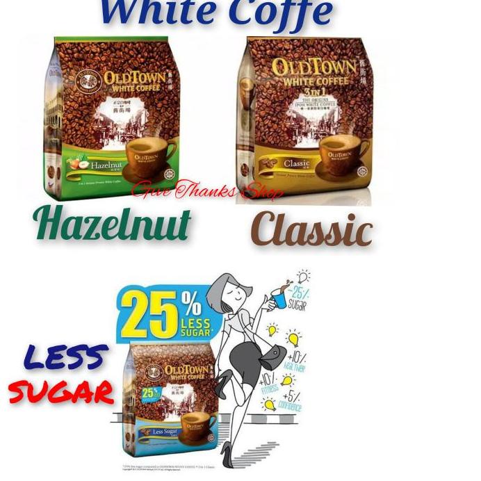 

♤ OldTown White Coffee Hazelnut - Classic 3 in1 Malaysia ☎