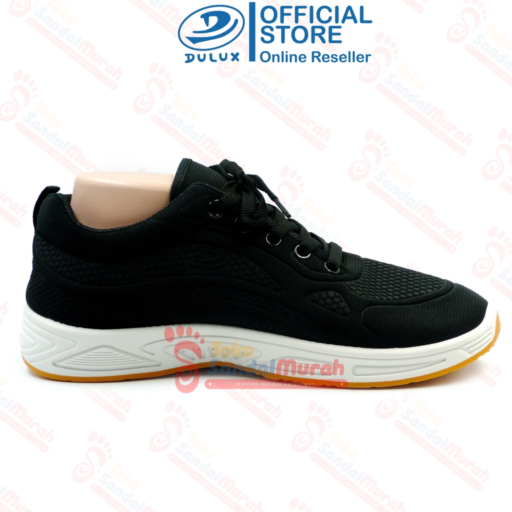 Toko Sandal Murah - Sepatu Sekolah Hitam Putih Uk 35 - 43 / Sepatu Sekolah Casual Tali / Sepatu Sneakers Pria Wanita / Sepatu Sekolah SD SMP SMA / Sepatu Olahraga [Dulux BX 2058]