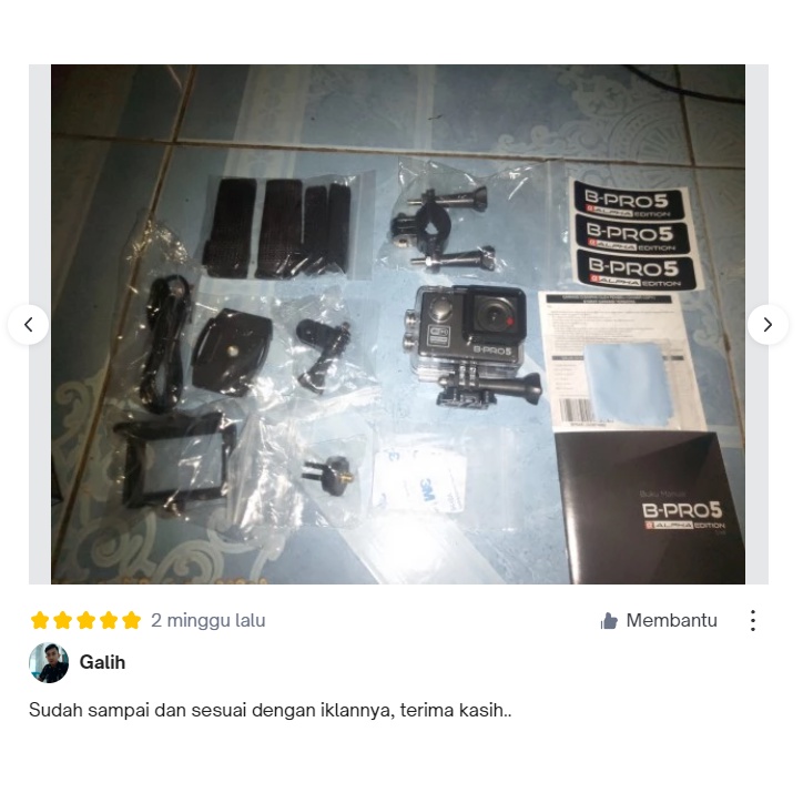 Brica B Pro 5 Alpha Edition Lite WIFI Action Cam Kamera Digital