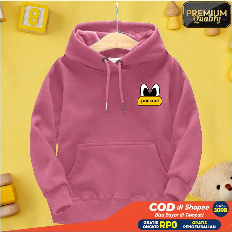 Sweater Hoodie Anak Laki-laki/Perempuan Usia 4-10 Tahun Hoodie Anak Bahan Tebal Premium