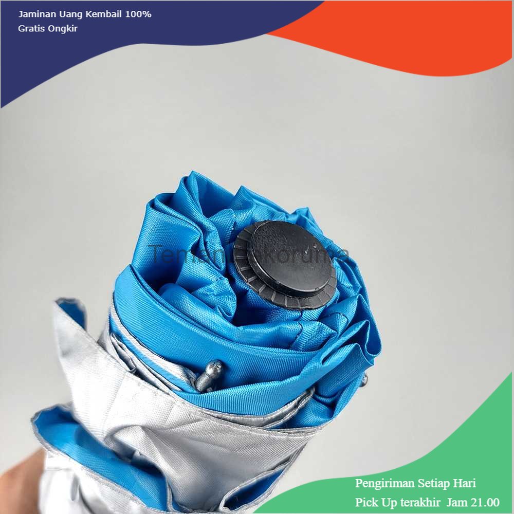 TD - DPR Deco Payung Lipat Desain Botol Wine Folding Umbrella Anti UV - YS06