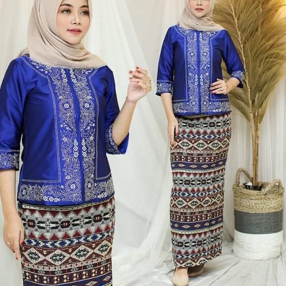 ➣ Atasan Blouse / Kebaya Rosi Full Bordir - AF711 ➧