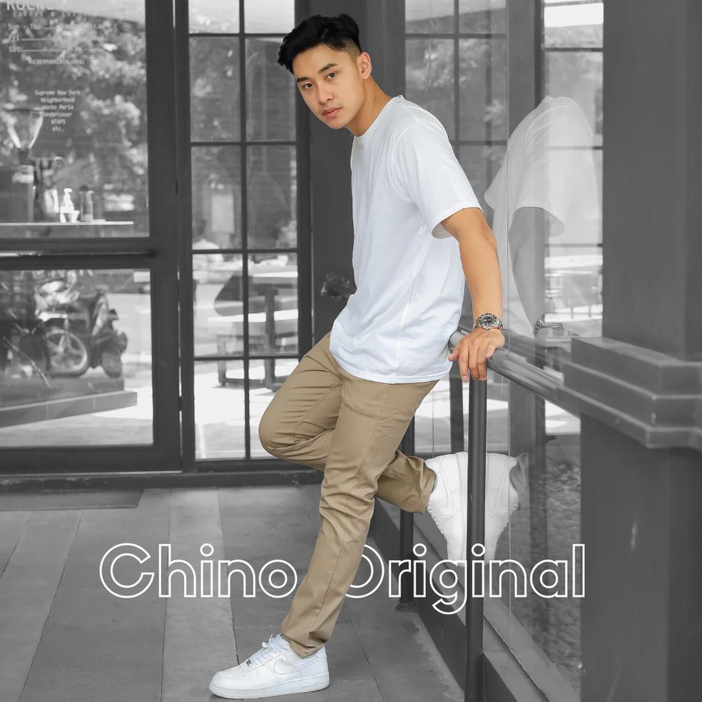 PALING LARIS Delibra Celana Chino Pria Panjang Original