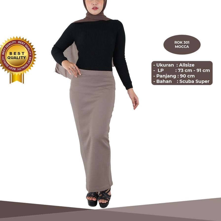 ♖ SAYA - Rok Span / Rok Span Panjang / Rok Span  / Rok  Jumbo / Rok Span Panjang / R.301 ❇