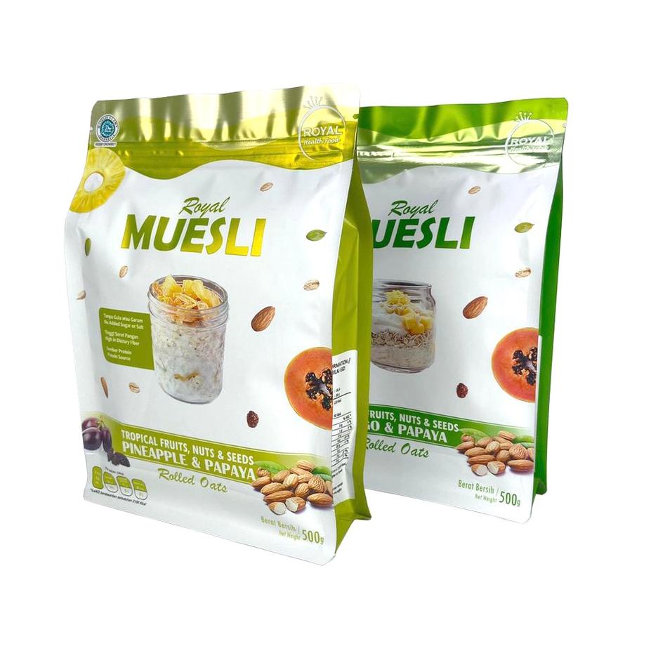 

♢ Royal TROPICAL 1 KG MUESLI (MANGO PAPAYA dan PINEAPPLE PAPAYA) ✻