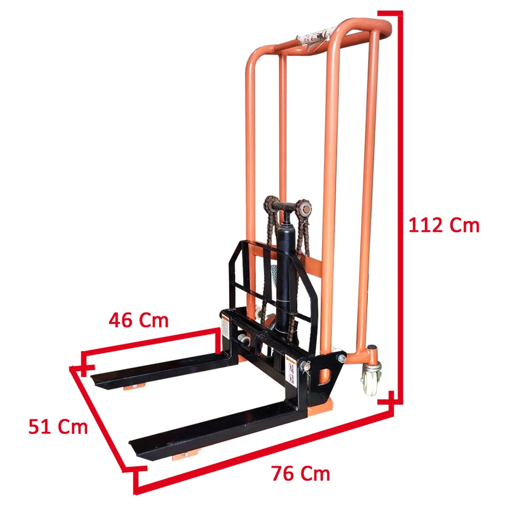 Trolley Barang / Alat Angkat Barang / Hand Stacker / Hand Forklift