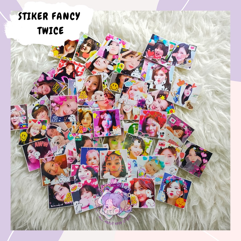 STIKER DECOR FANCY TWICE