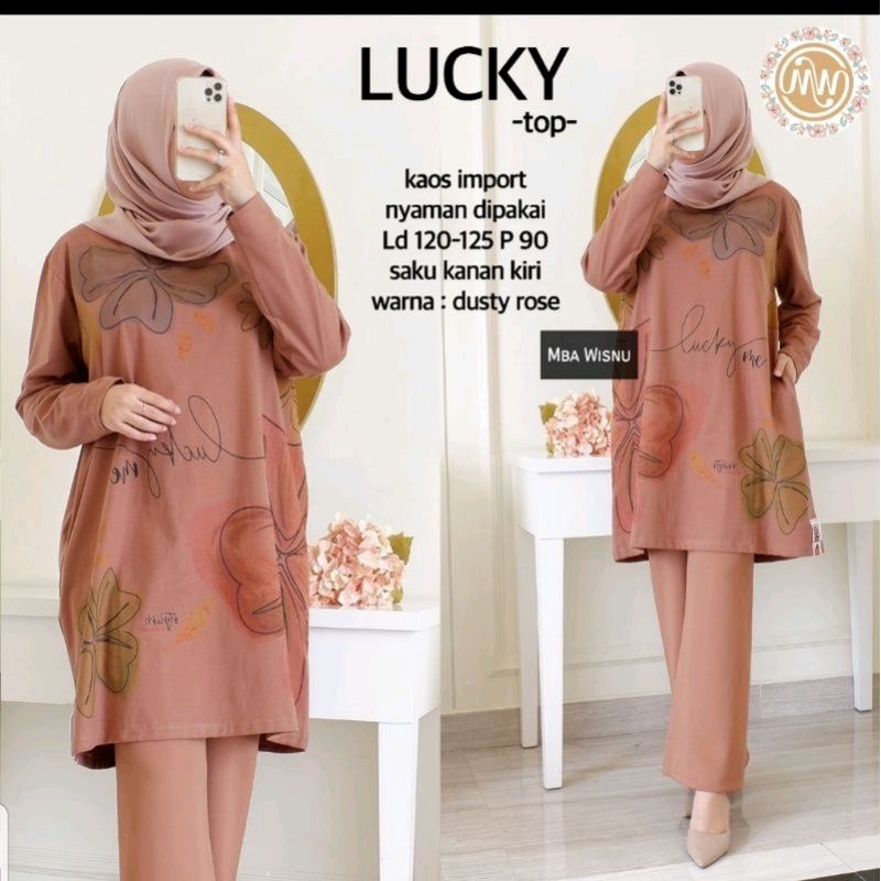SISCA TOP BY MBA WISNU  /LUCKY TOP BY MBA WISNU