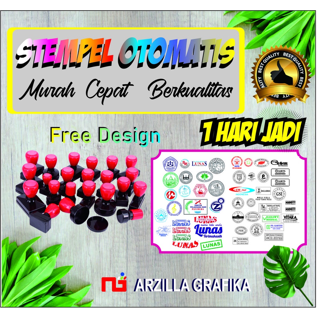 

Stempel Otomatis Bulat