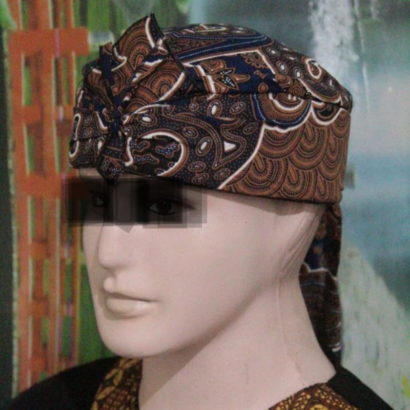 Iket Kepala Blangkon Tradisional Dewasa dan Anak Anak Topi Adat Sunda Totopong Udeng Murah