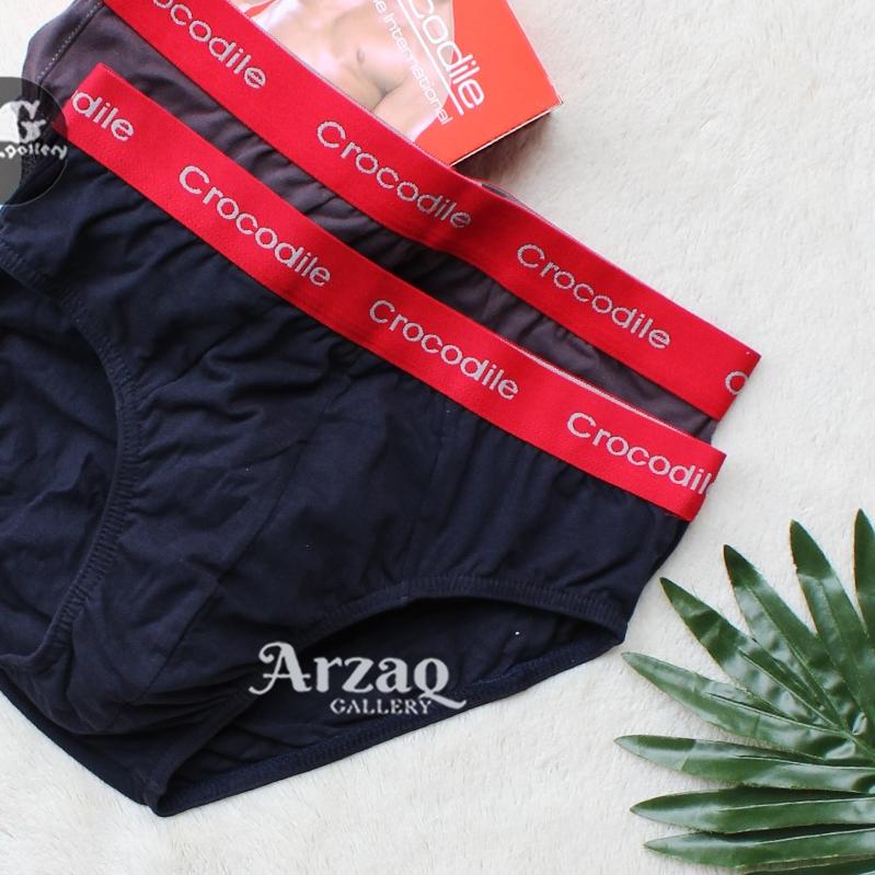 ✬ [ 2 pcs ] Celana Dalam Crocodile MERAH / Celana Dalam Pria / Cd Crocodile / Cd Pria / Crocodile / 