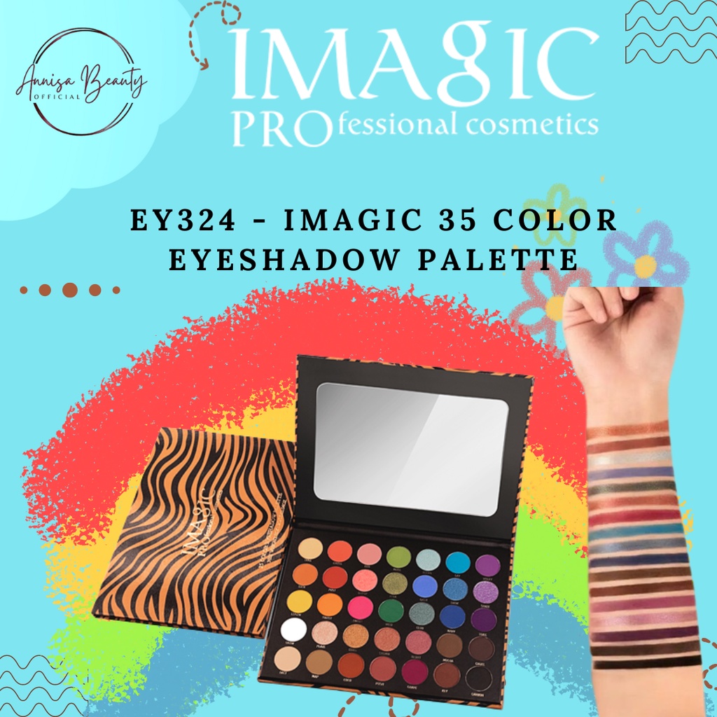 [100%ORIGINAL] EY324 - IMAGIC 35 Color Eyeshadow Palette