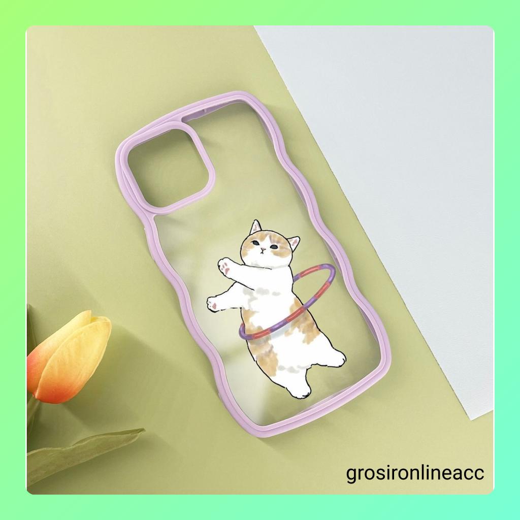 Best Casing Soft Kamera HH32 Cat Kucing For Iphone 7+ 8+ Plus X Xs Xr Max 11 12 13 14 Pro Max 14+ 14Plus FJ08