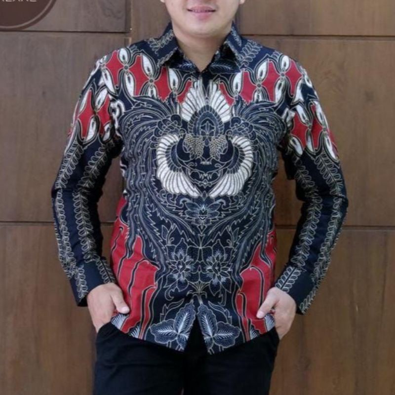 kemeja Batik pria full Furing Eksklusif Solo