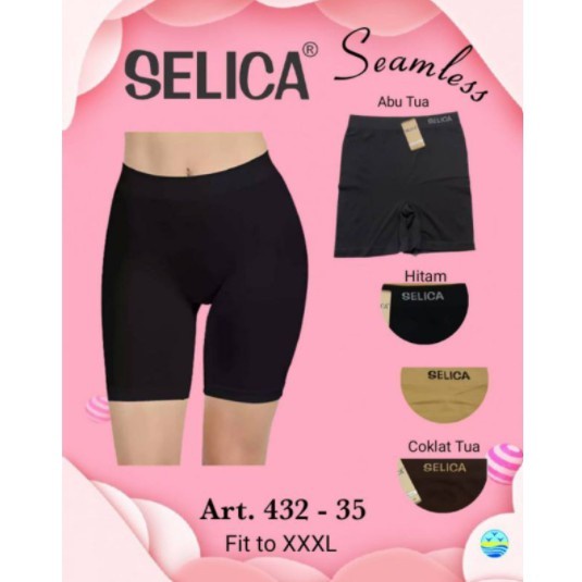 Celana Dalam Wanita SELICA 430-25 PREMIUM  / CD Bahan Nylon Spandex