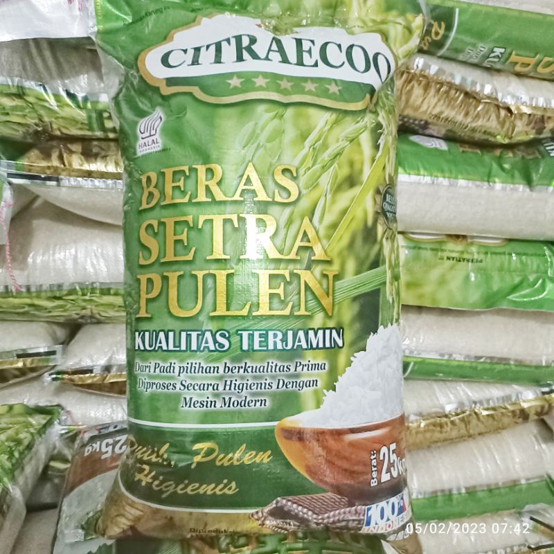 

Beras C4 SUPER PULEN, PREMIUM CITRAECOO dan DUA PUTRI via Instan Shopee Express