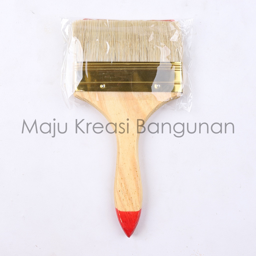 Kuas Cat Merk Good 5&quot; Inch Kayu Paint Brush Tembok Dinding Inci In 5Inch 5Inci 5In Isi 12 Buah