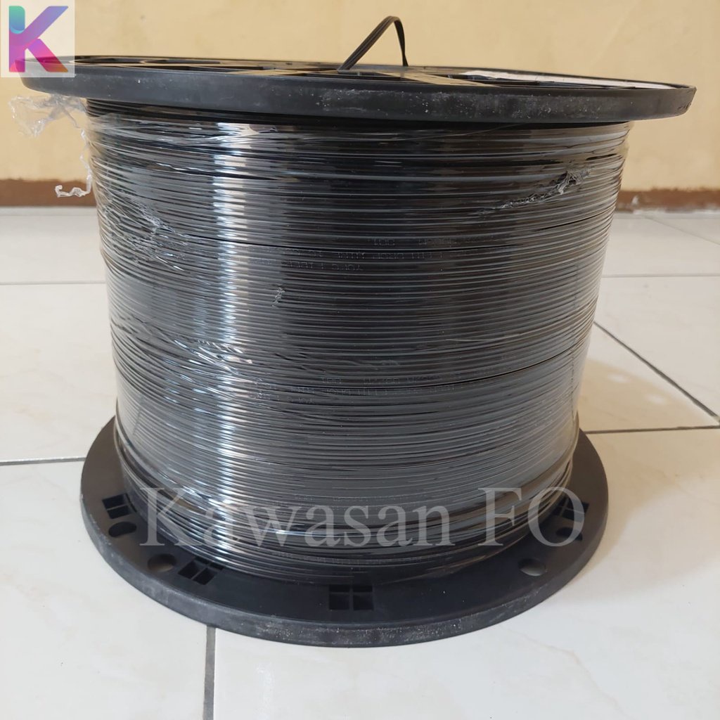 Dropcore / Dropwire 1 Core 3 Seling YOFC /Drop Cable 1C 1000M Kabel FO FTTH