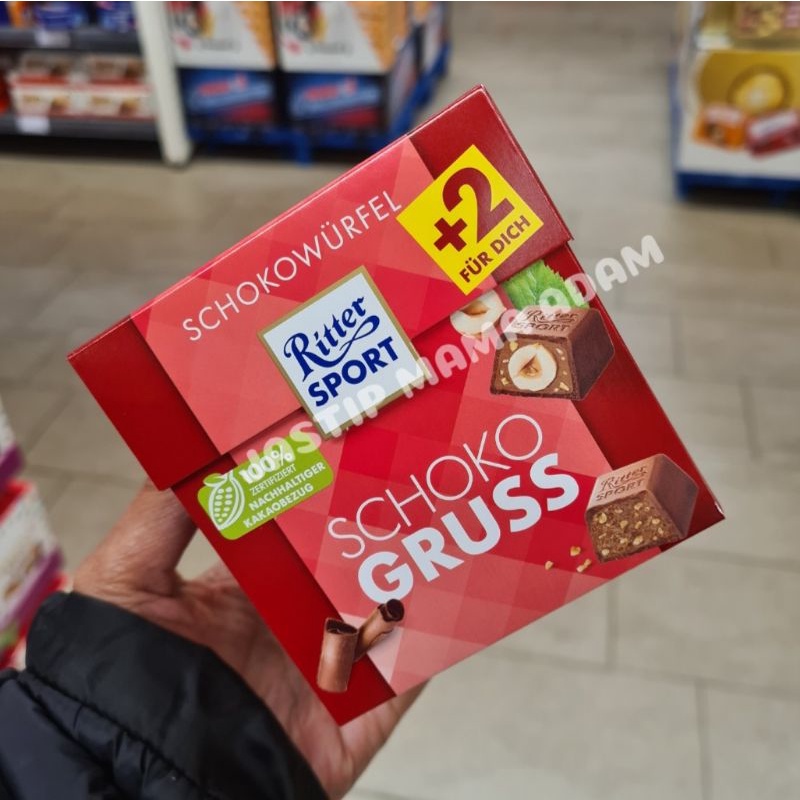 

Ritter Sport Schokowürfel Schoko Gruss